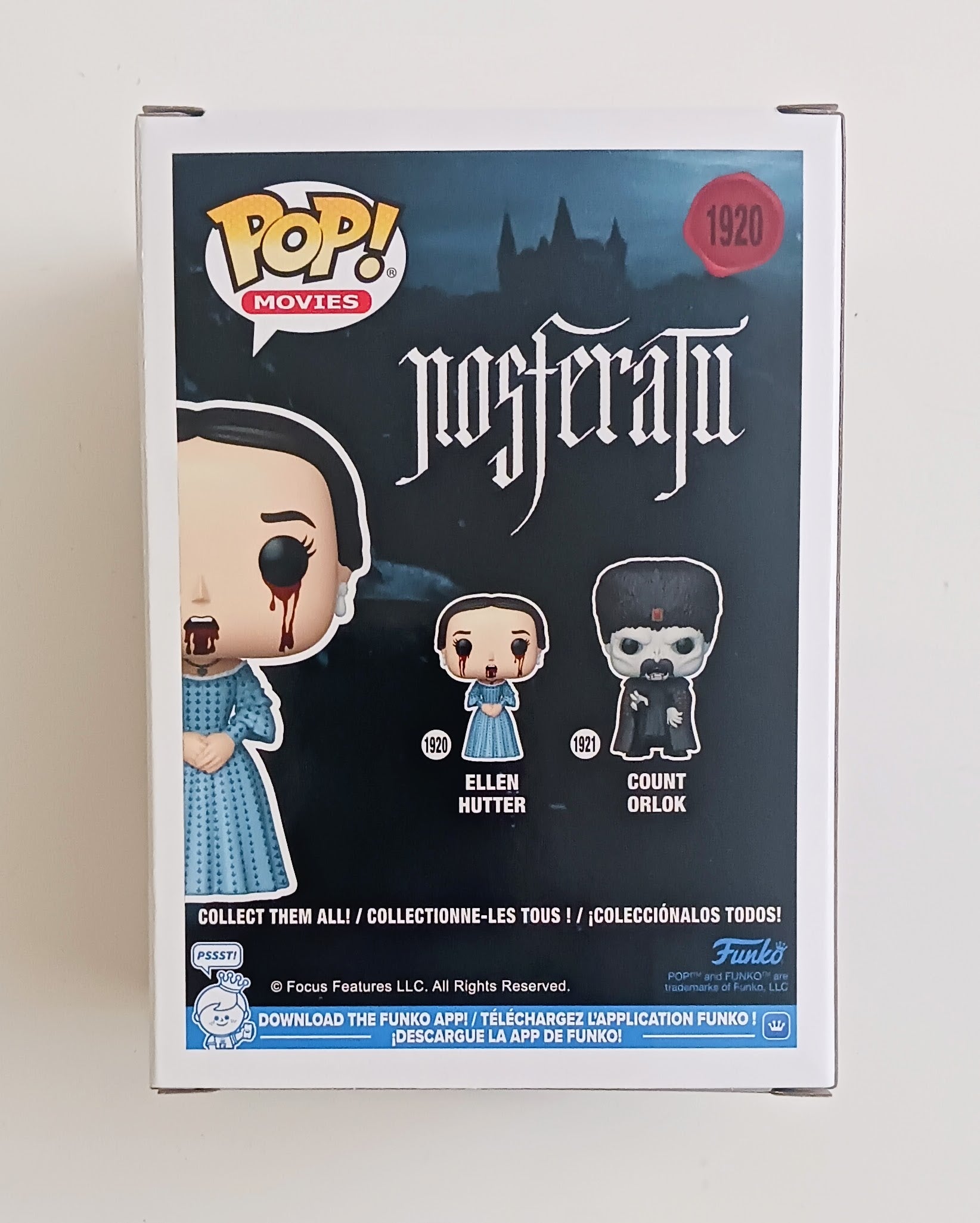 FUNKO POP MOVIES NOSFERATU ELLEN HUTTER