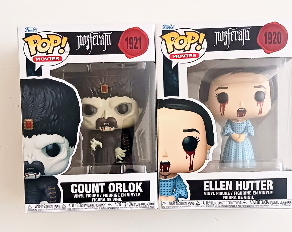 FUNKO POPS MOVIES NOSFERATU COUNT ORLOK & ELLEN HUTTER