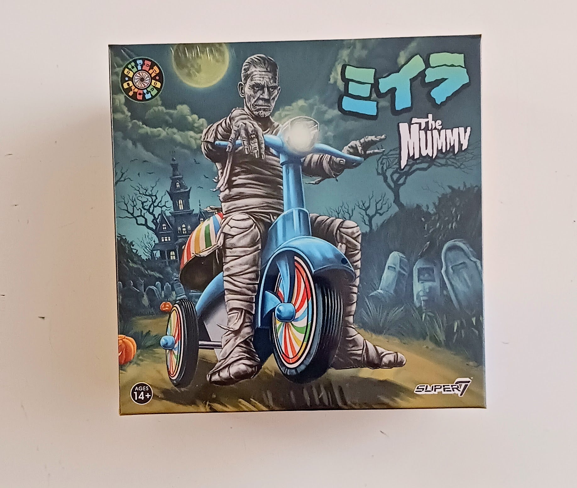 UNIVERSAL MONSTERS THE MUMMY SUPER CYCLES FIGURE