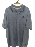ADIDAS AJGA GOLF POLO SHIRT COLOR BLUE SIZE XL IN "GOOD CONDITION"
