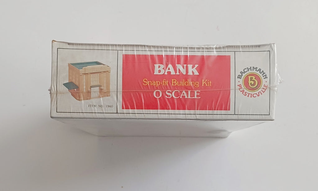 BACHAMNN O SCALE BANK BUILDING KIT ITEM No. 1960