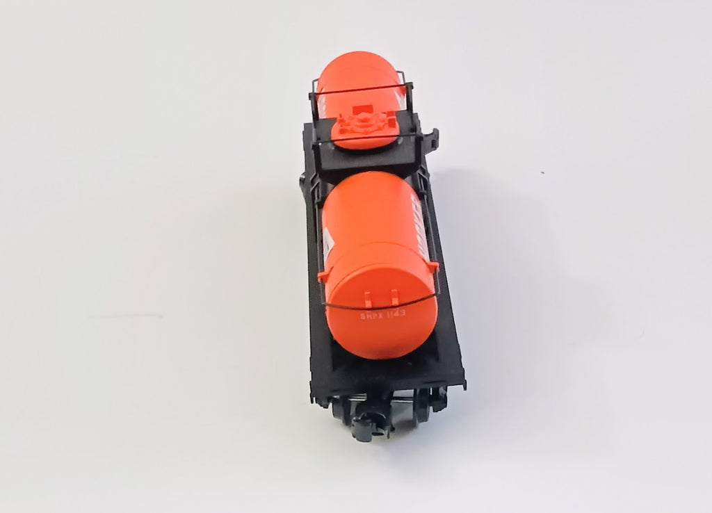 ATLAS INDUSTRIAL RAIL O/O27 GAUGE HOOKER ROAD TANK CAR # 1005002-2