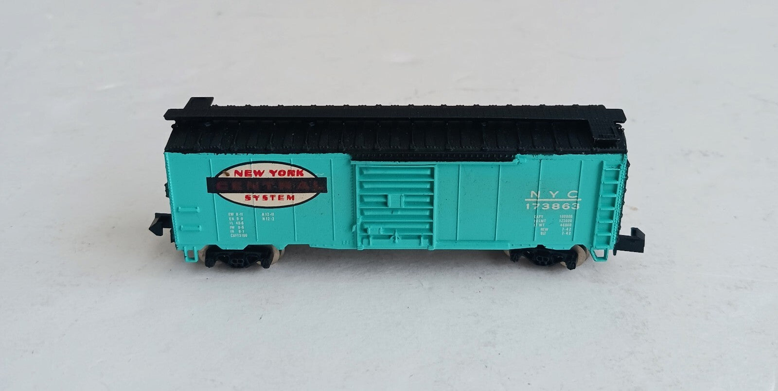 BACHMANN 5063 N GAUGE 41' STEEL BOX CAR NEW YORK CENTRAL