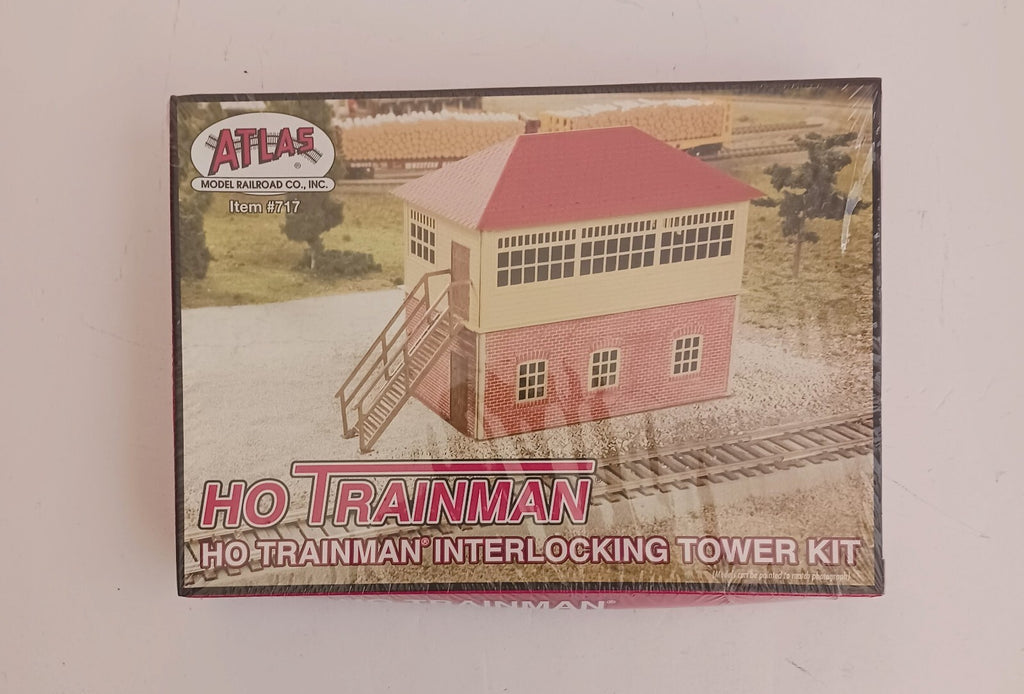 ATLAS HO SCALE TRAINMAN INTERLOCKING TOWER KIT