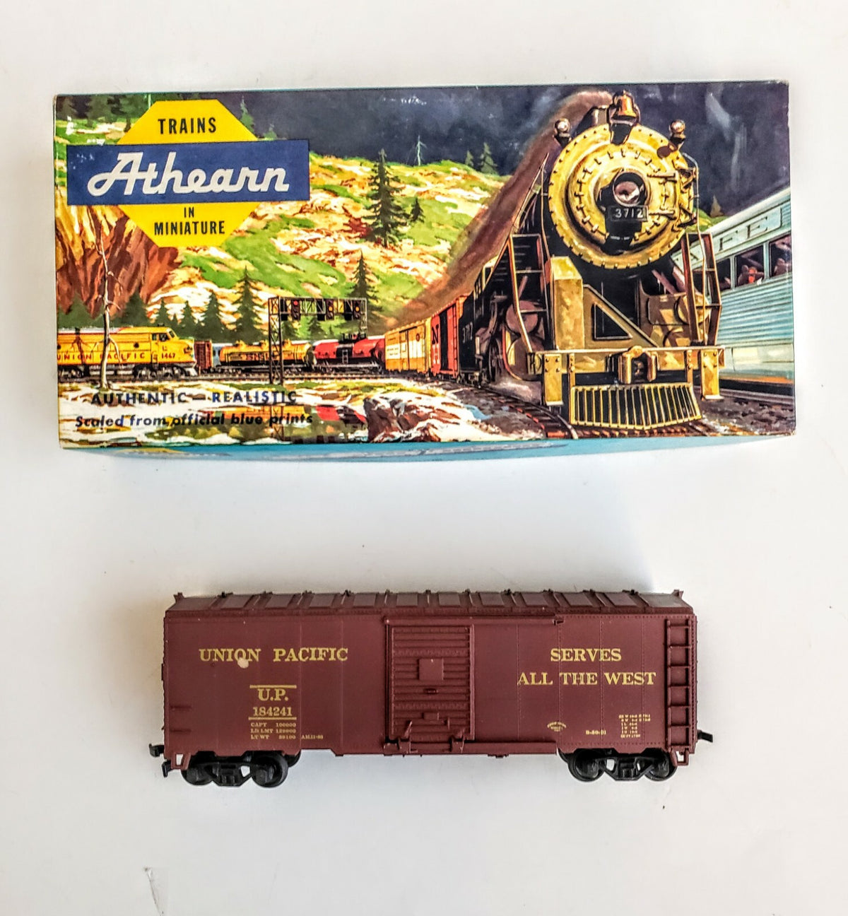 ATHEARN UNION PACIFIC SERVES ALL THE WEST