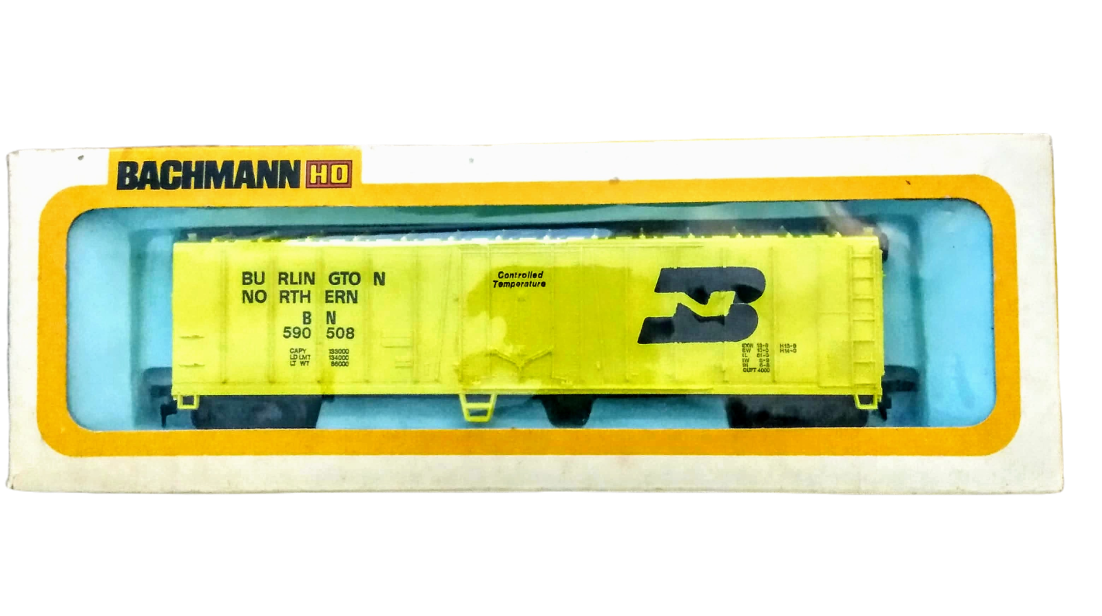 BACHMANN HO BURLINGTON NORTHERN TRAIN SET