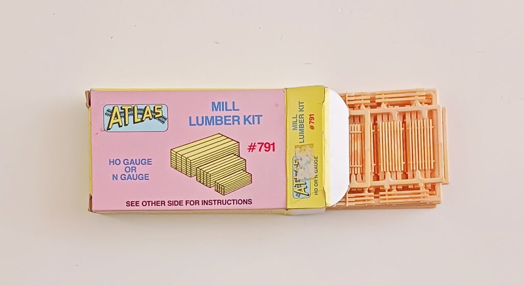 ATLAS MILL LUMBER KIT HO GAUGE # 791