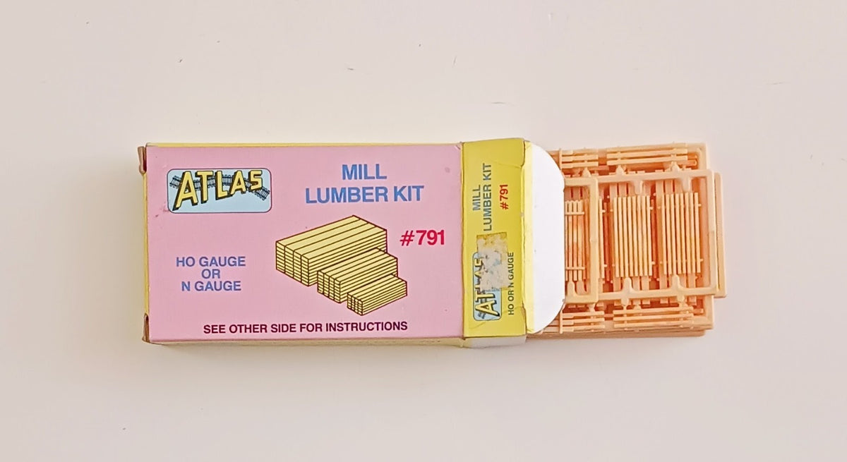 ATLAS MILL LUMBER KIT HO GAUGE # 791