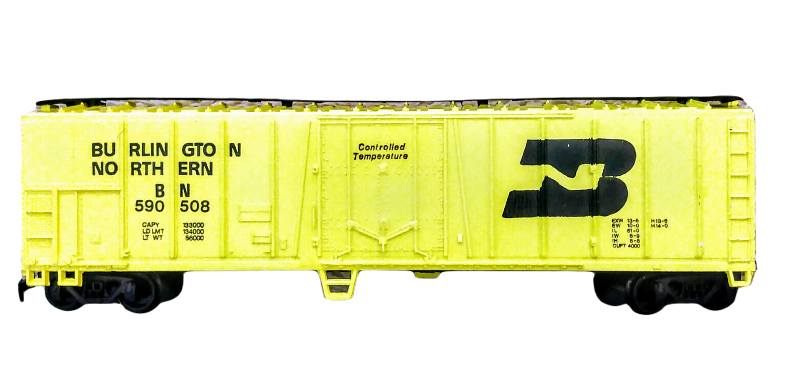 BACHMANN HO BURLINGTON NORTHERN TRAIN SET