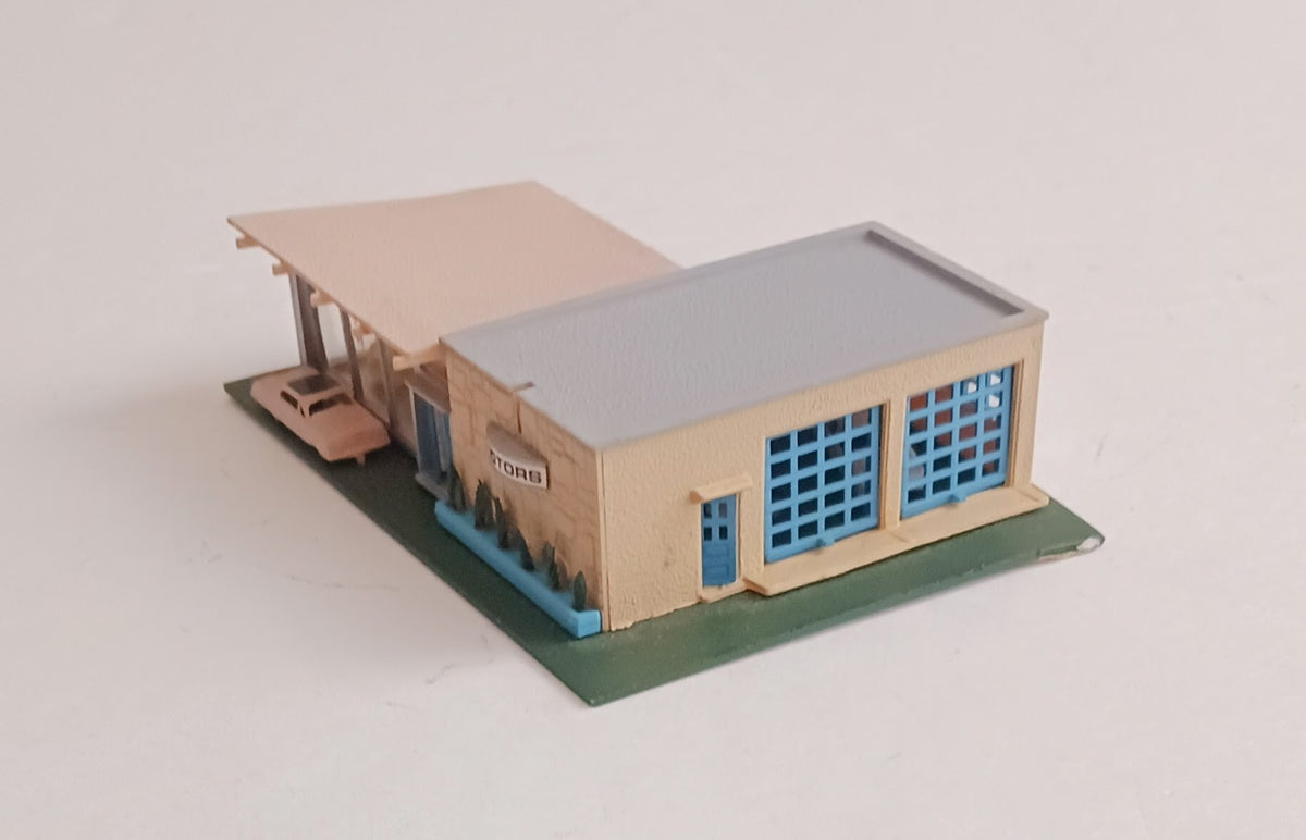 BACHMANN N SCALE 55-7403 NEW CAR SHOW ROOM