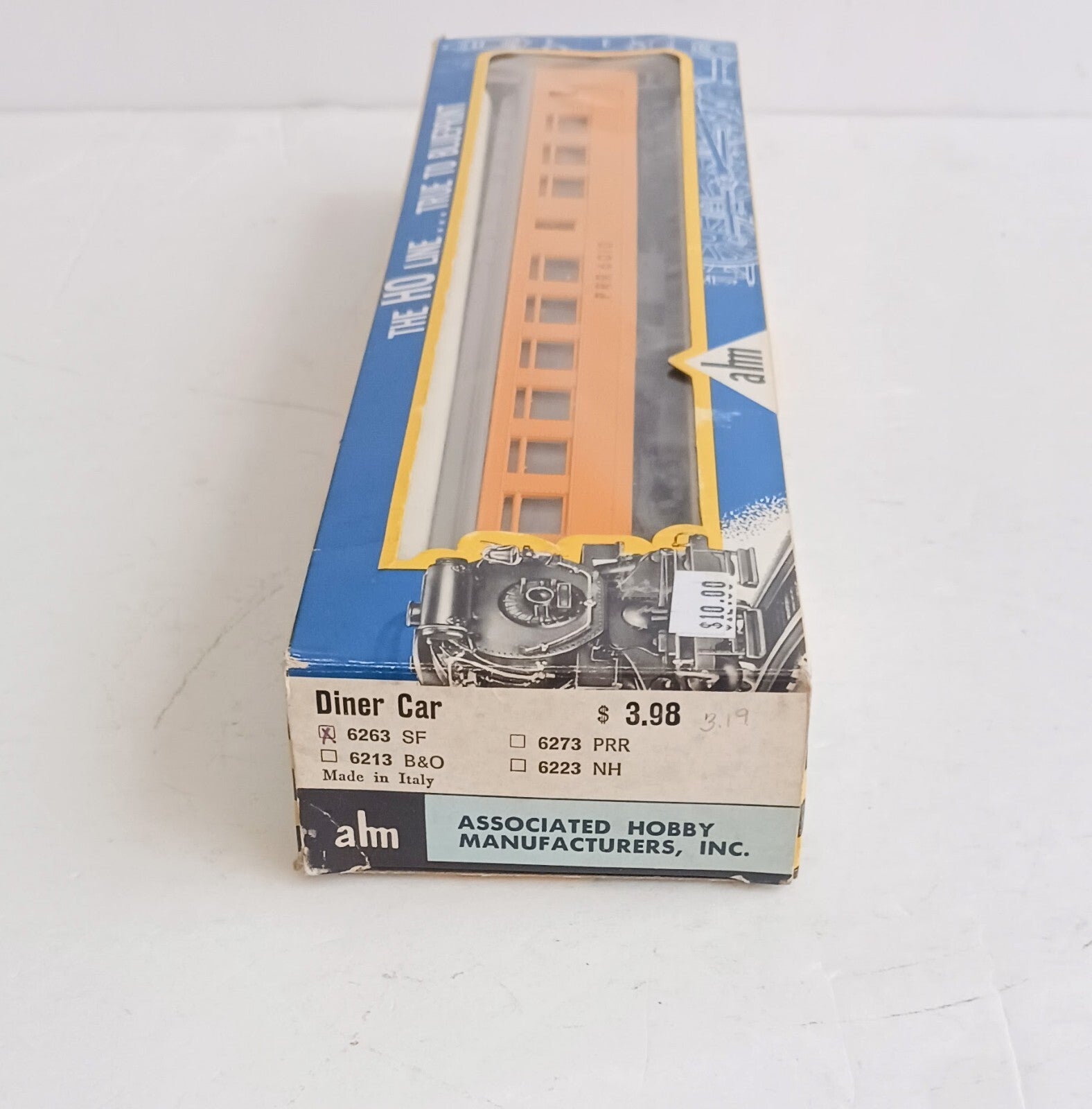 AHM RIVAROSSI HO SCALE PRR 6010 DINER CAR 6263 SF