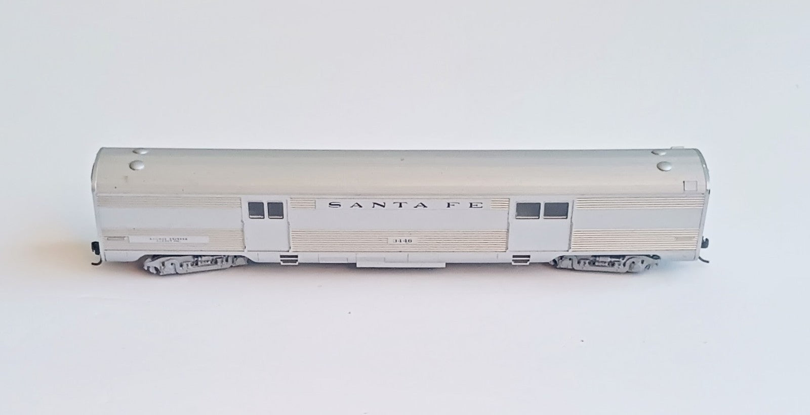 ATHEARN HO SCALE SANTA FE 3446 BAGGAGE CAR