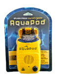 AQUAPOD SPLASH PROOF IPOD/MP3 SPEAKER CASE