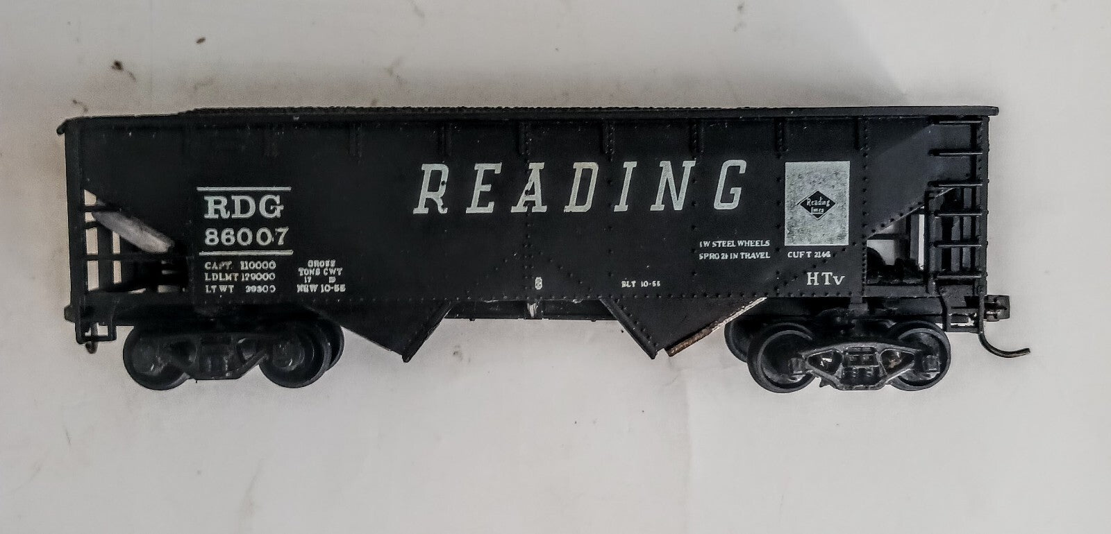 ATHEARN? HO SCALE READING LINES 86007 HOPPER CAR