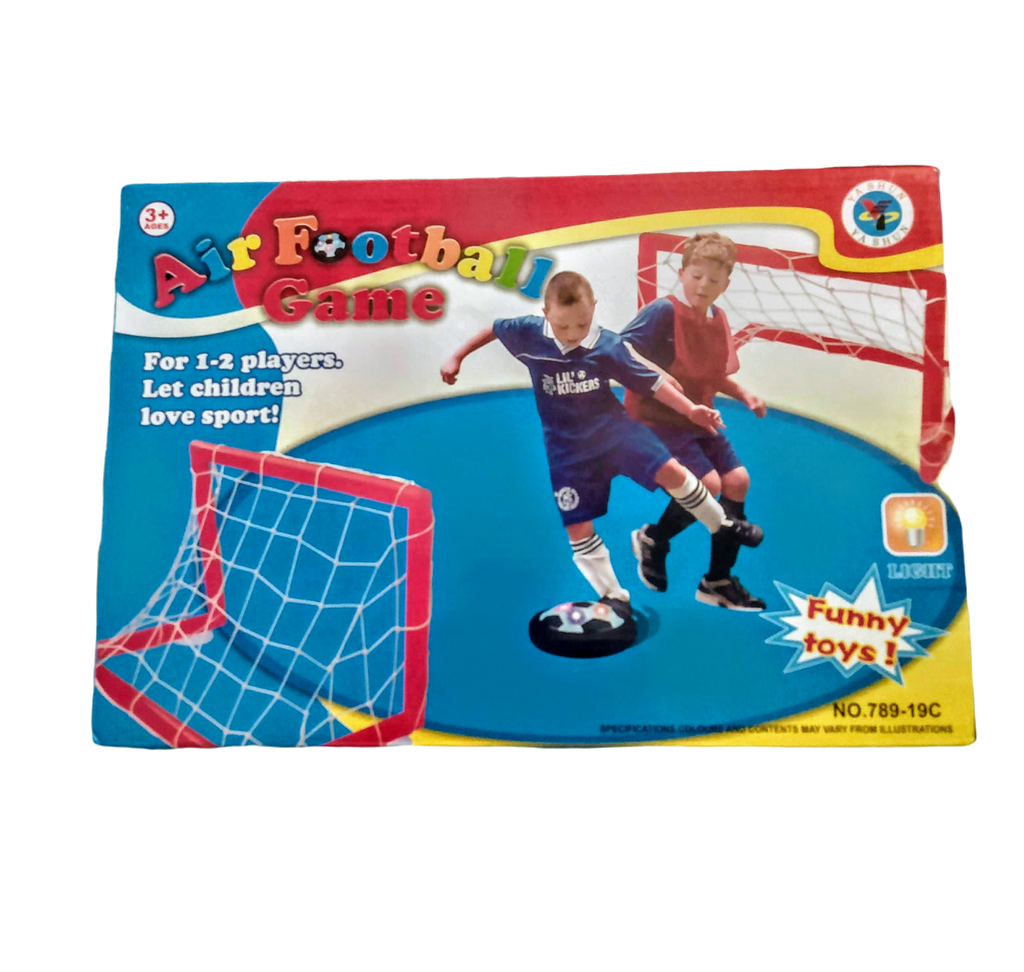 AIR FOOTBALL SOCCER GAME DISK WITH 2 GOALS