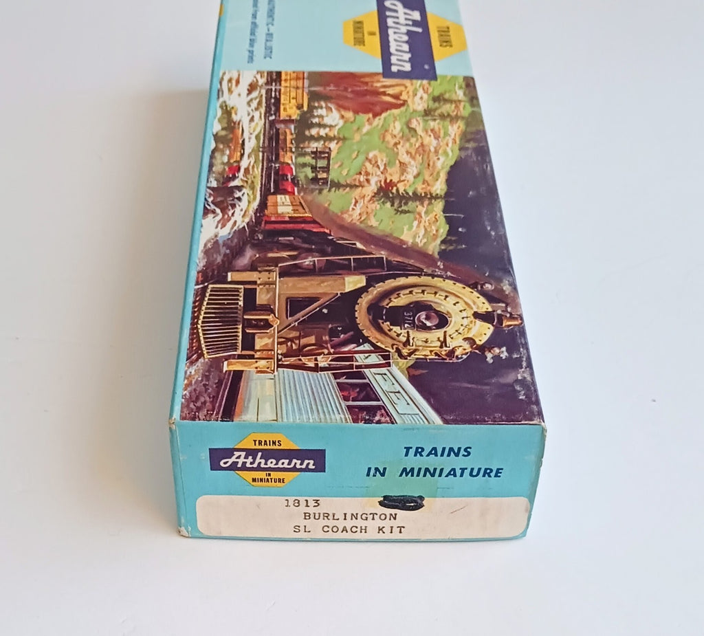 ATHEARN HO SCALE # 1783 CHICAGO BURLINGTON & QUINCY 1001 BAGGAGE CAR