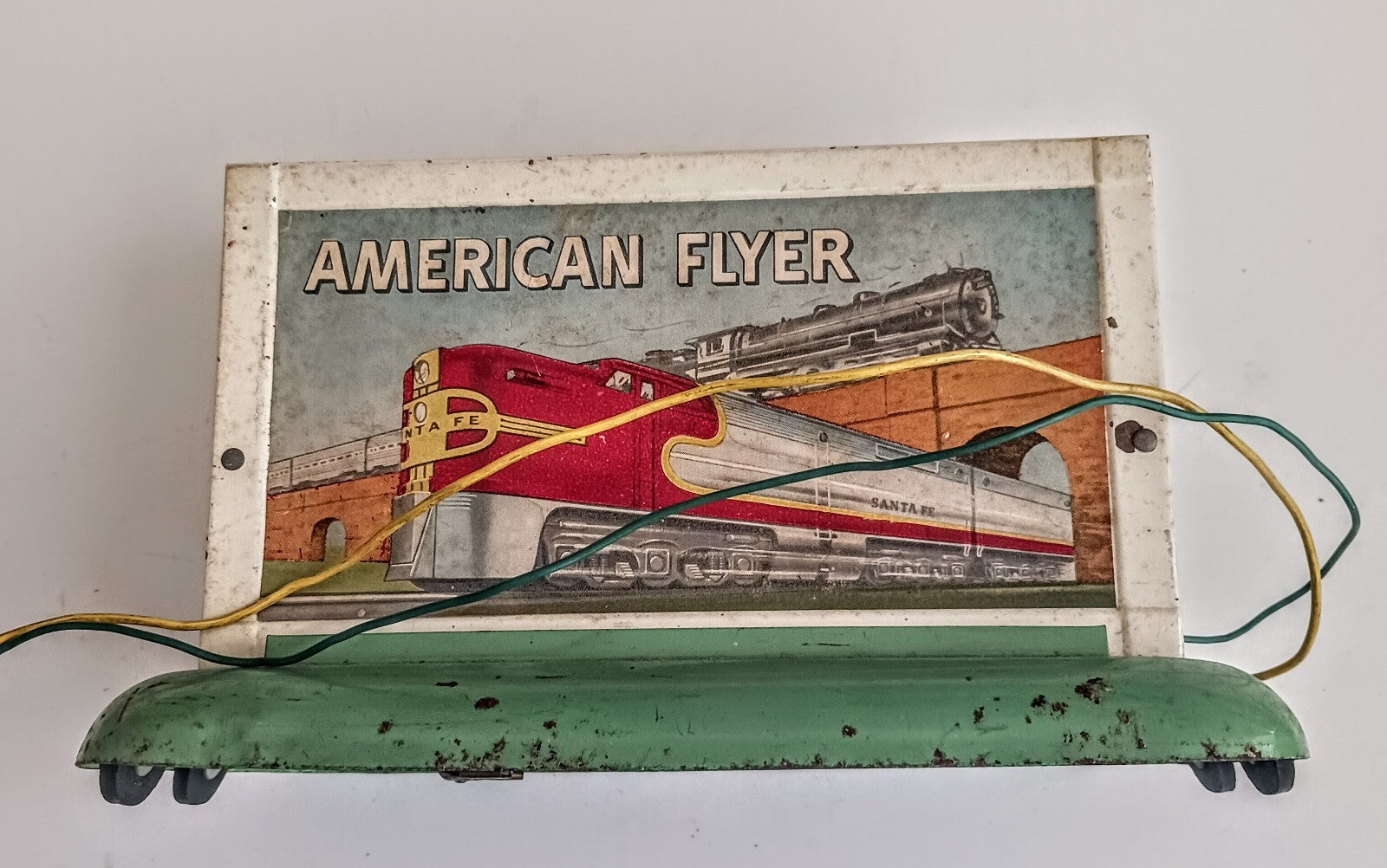 AMERICAN FLYER DIESEL HORN BILLBOARD
