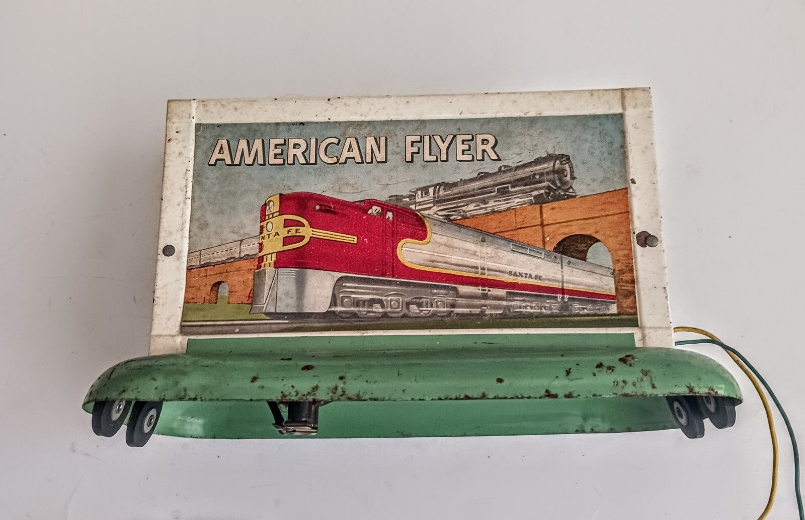 AMERICAN FLYER DIESEL HORN BILLBOARD