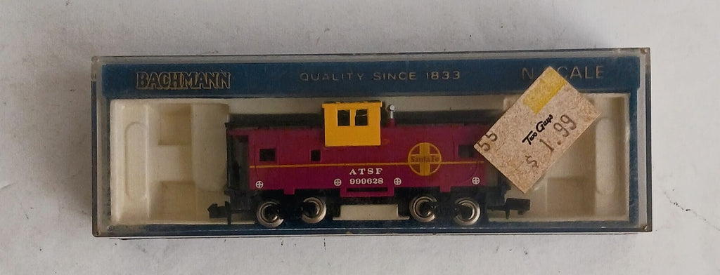 BACHMANN N SCALE # 5701 36' WIDE VISION CABOOSE SANTA FE