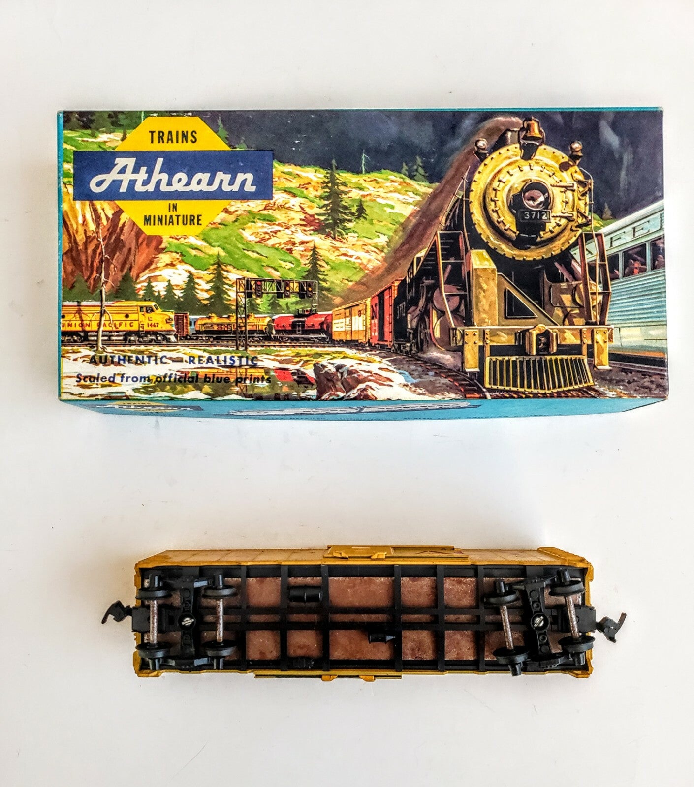 ATHEARN ACY ROAD OF SERVICE SERVING OHIO AND THE NATION BOX CAR