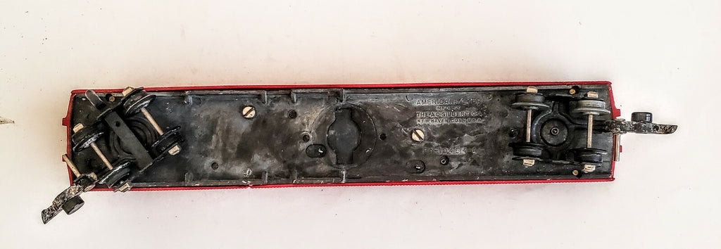 AMERICAN FLYER S GAUGE 732 OPERATING BAGGAGE CAR