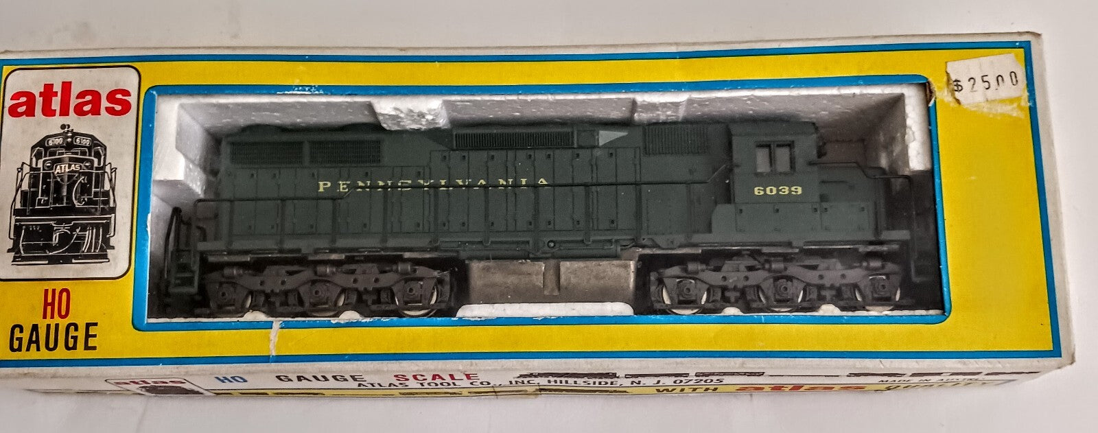 ATLAS HO GAUGE SD35 DIESEL No 712 PENSYLVANIA