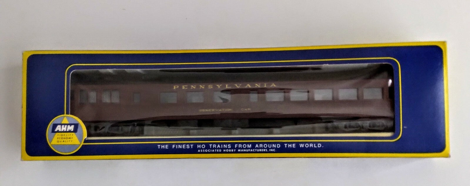 AHM HO SCALE PENSYLVANIA OBSERVATION CAR