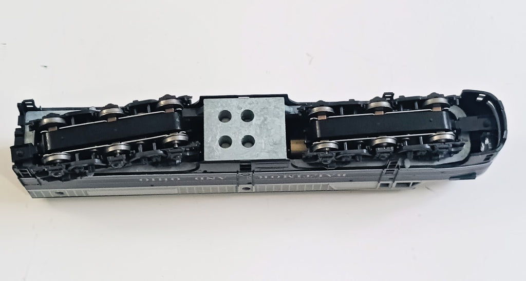 ATHEARN HO SCALE ALCO PA-1 BALTIMORE AND OHIO DIESEL ENGINE