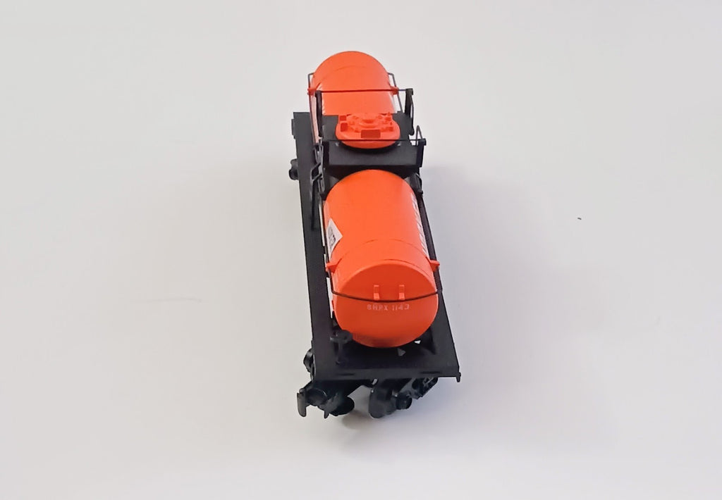 ATLAS INDUSTRIAL RAIL O/O27 GAUGE HOOKER ROAD TANK CAR # 1005002-2