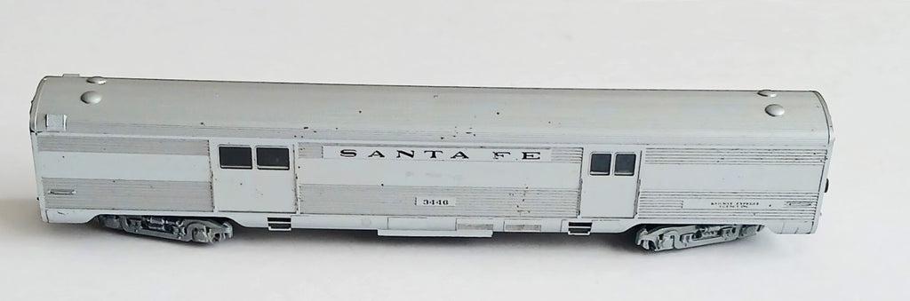 ATHEARN HO SCALE SANTA FE 3446 BAGGAGE CAR