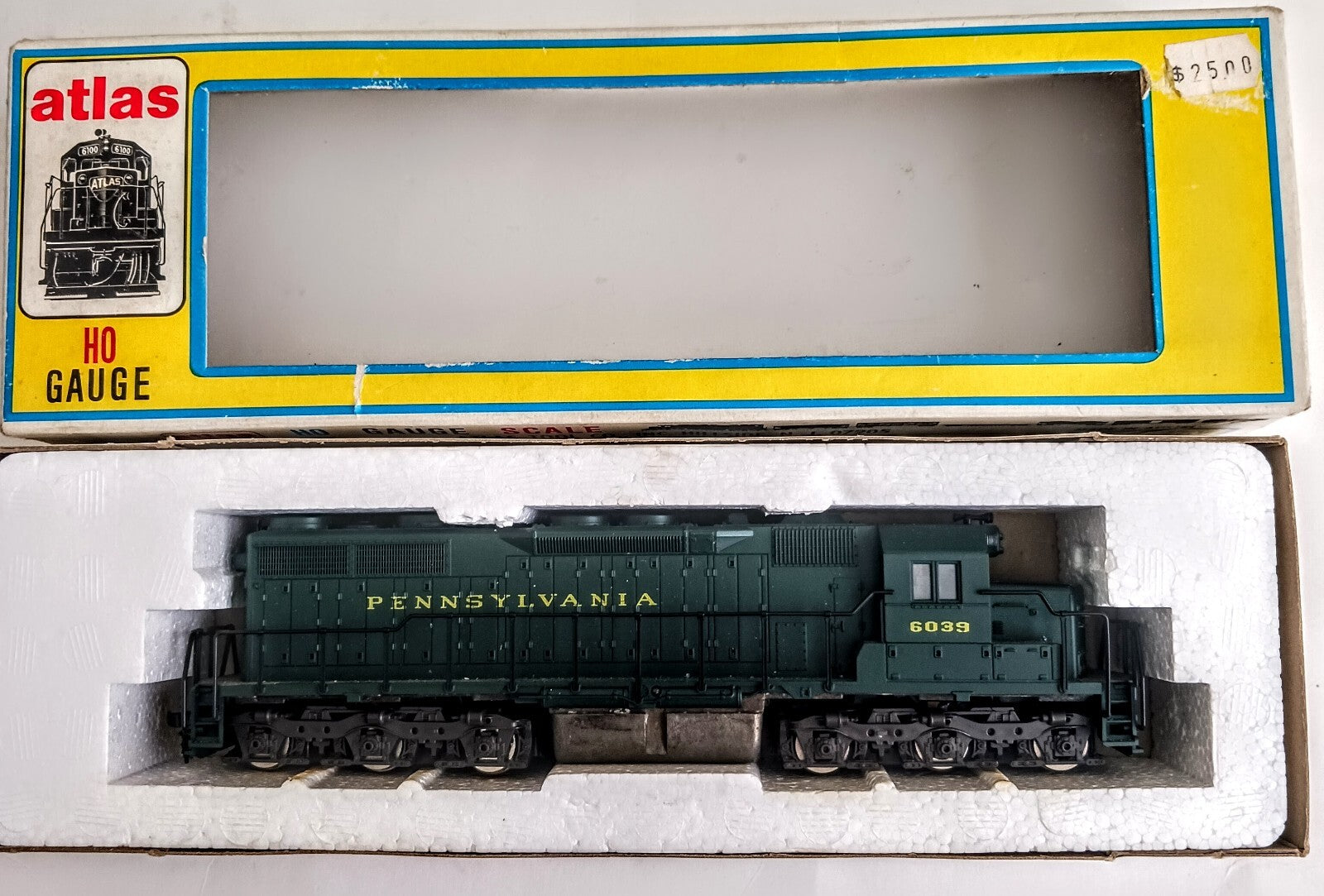 ATLAS HO GAUGE SD35 DIESEL No 712 PENSYLVANIA