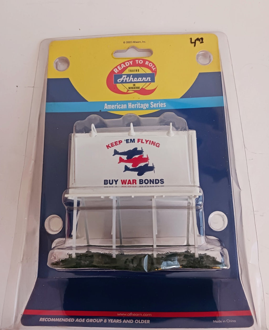ATHEARN AMERICAN HERITAGE SERIES BILBOARD SIGN