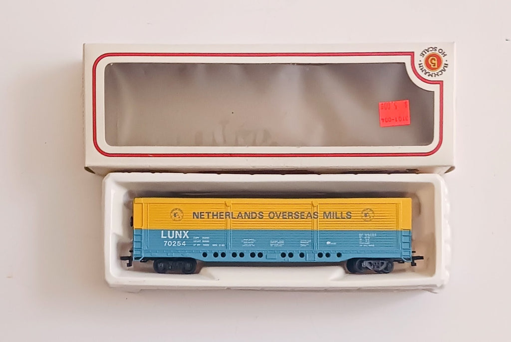 BACHMANN HO SCALE NETHERLANDS OVERSEAS MILLS LUNX 70254 BOX CAR