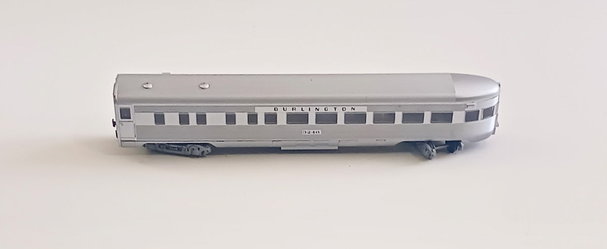 ATHEARN HO GAUGE # 1833 BURLINGTON SL OBSERVATION CAR