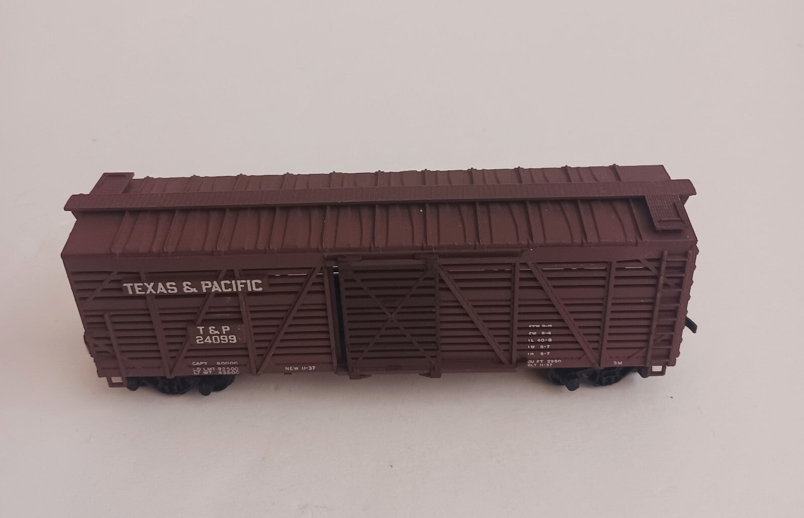 ATHEARN THE TEXAS PACIFIC 24099 STOCK CAR