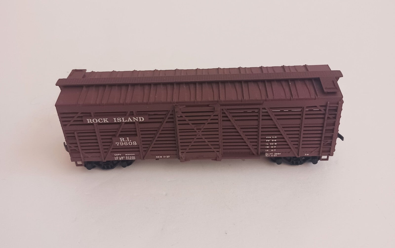 ATHEARN HO SCALE ROCK ISLAND 79608 STOCK CAR