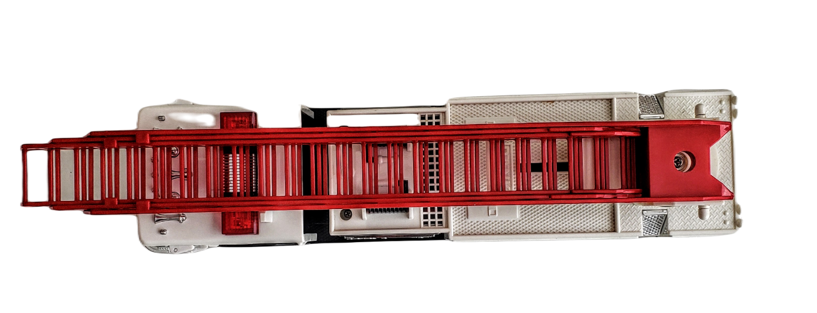  AMERADA HESS 1989 TOY FIRE TRUCK BANK DUAL SOUND SIREN 