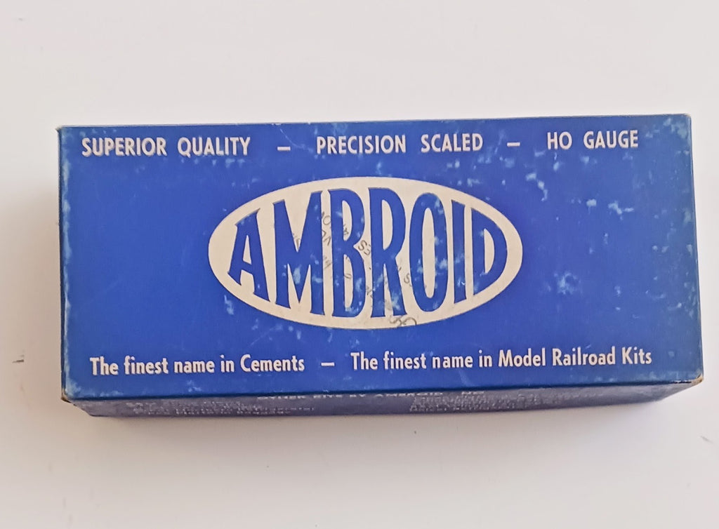 AMBROID HO GAUGE K-1 B & M SNOW PLOW WOOD KIT